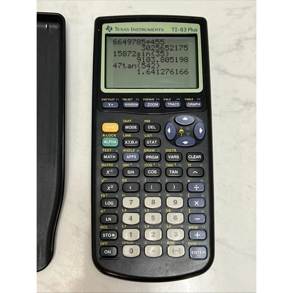 Texas‎ Instruments TI-83 Plus Graphing Calculator with Cover